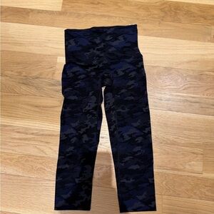 SPANX Kids Navy Camouflage Leggings